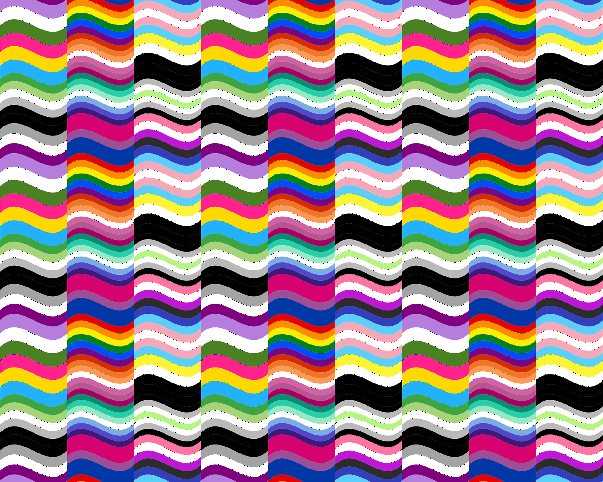 Colorful waves. Licensed by Pixabay.